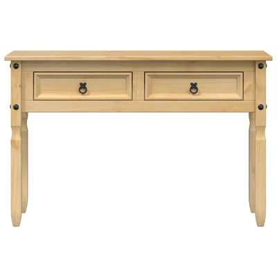 Stolik konsolowy Corona, 115x46x73 cm, lite drewno sosnowe