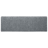 Maty na schody samoprzylepne 5 szt. 65x21x4 cm Jasnoszary prostokątny brzeg