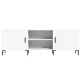 vidaXL Szafka pod TV, biała, 150x30x50 cm, materiał drewnopochodny wariant 6