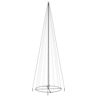 vidaXL Choinka stożkowa, 1134 kolorowych diod LED, 230x800 cm