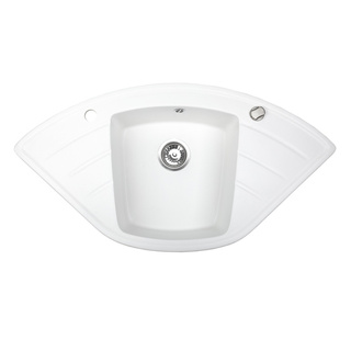 Zlewozmywak Altair 01 / biały arktyczny