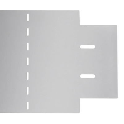 Obrzeża trawnikowe, 5 szt., stal galwanizowana, 100x19 cm