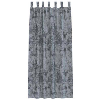 Zasłony z weluru 2 pcs Srebrnoszary 225 x 140 cm Aksamit