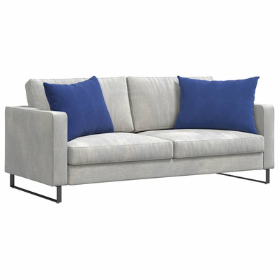 Poduszki na sofę 2 pcs Niebieski policyjny 70 x 50 cm