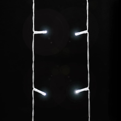 Lampki choinkowe, 320 LED, zimne białe światło, 375 cm