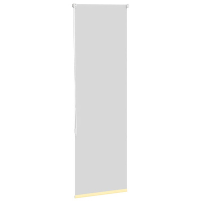 Roleta zaciemniająca Żółta 45x150 cm Szerokość tkaniny 40,7 cm