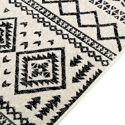 vidaXL Dywan zewnętrzny/wewnętrzny, kolorowy 80x300 cm, antypoślizgowy