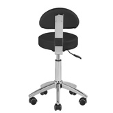 Taboret kosmetyczny AM-304 czarny 107763