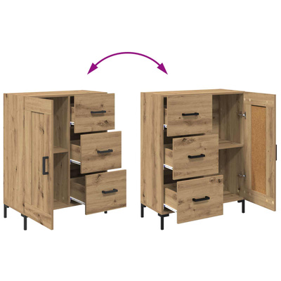 Highboard Dąb rzemieślniczy 69,5 x 34 x 180 cm