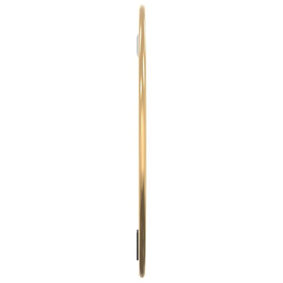 vidaXL Lustro ścienne, złote, Ø 30 cm, okrągłe