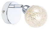 Lampa ścienna kinkiet 1X4W LED G9 chrom KALEIDOSCOPE 91-61553
