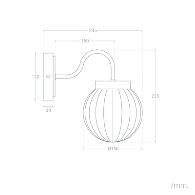 Kinkiet zewnętrzny złoty klasyczny Abruzzo Simone E27