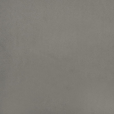 Łóżko kontynentalne, jasnoszara, 120x200 cm, aksamitna