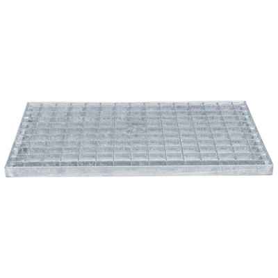 Ruszt srebrny 50 x 35 x 2 cm Stal ocynkowana na gorąco