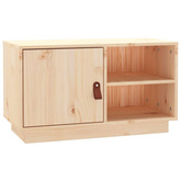 vidaXL Szafka pod TV, 70x34x40 cm, lite drewno sosnowe