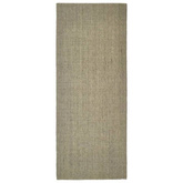 vidaXL Sizalowy dywanik do drapania, kolor taupe, 80x200 cm