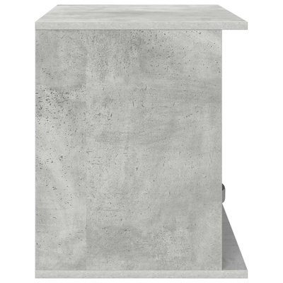 Stojak na telewizor z szufladą Betonowy szary 79 x 40 x 48 cm