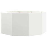 Donica Biały 120 x 120 x 50 cm Stal