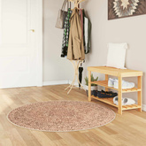 Chodnik dywanowy MARSA Żółty 120 x 120 cm Poliester i PVC