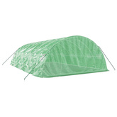 Szklarnia ze stalową ramą, zielona, 40 m?, 8x5x2,3 m