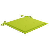 vidaXL Składane krzesła ogrodowe z poduszkami, 2 szt., drewno akacjowe