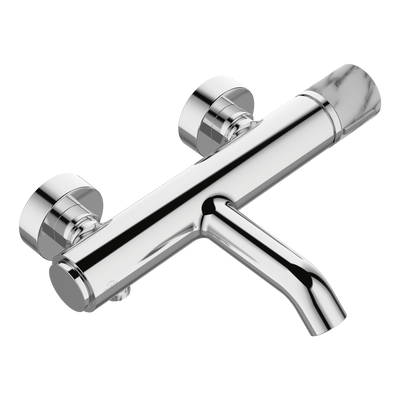 Bateria wannowa gabro plus chrom BW-3P-001-V Invena