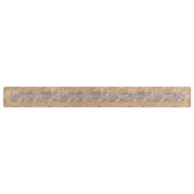 Chodnik dywanowy MARSA Szary 50 x 450 cm Poliester i PVC