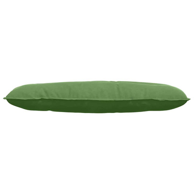 Poduszka na plecy Jasnozielony 120 x 50 cm Tkanina sztruksowa