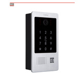 Stacja bramowa z kamerką srebrny kamera aluminium