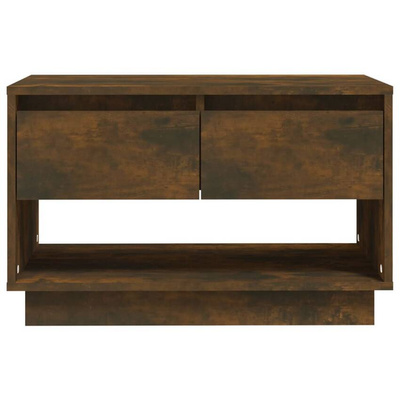 vidaXL Szafka pod TV, przydymiony dąb, 70x41x44 cm