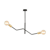 Lampa sufitowa BOLT 2 BLACK GOLD