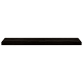 Stopnie schodowe 12 szt. brązowoczarne 100x25x2 cm lite drewno dębowe