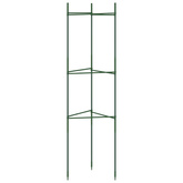 Podpórki na pomidory, 2 szt., 116 cm, stal i PP