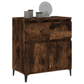 vidaXL Komoda, przydymiony dąb, 60x35x70 cm, materiał drewnopochodny model standard