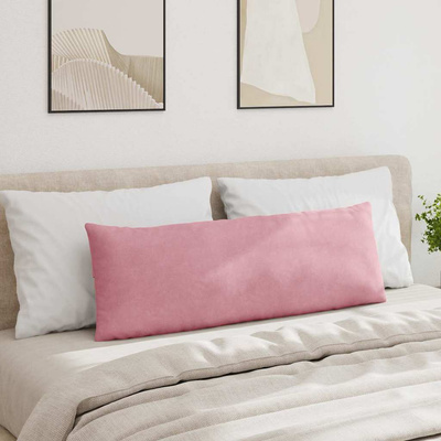 Poduszki na sofę 2 pcs Różowy 120 x 40 cm Tkanina sztruksowa