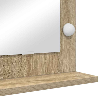 Lustro toaletowe Prostokątny Dąb Sonoma 100 x 45 x 18 cm