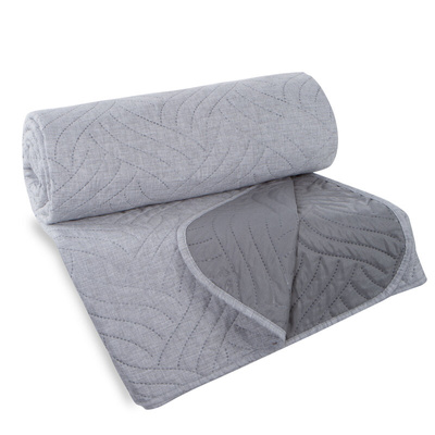 Narzuta Len srebrna 200x220