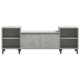 vidaXL Szafka pod TV, szarość betonu, 160x35x55 cm