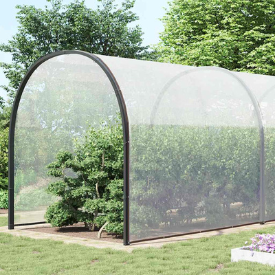 Przezroczysta plandeka z oczkami 10x12 m Polietylen