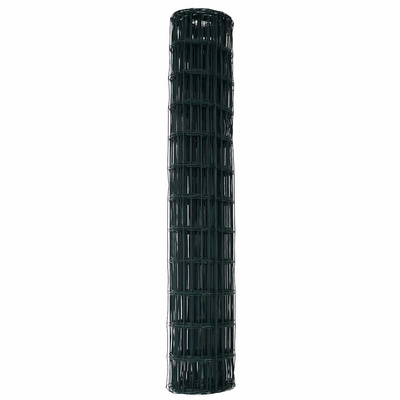 Ogrodzenie Euro 1,4 x 10 m Żelazo pokryte PVC zielony