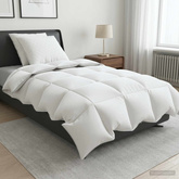 Zestaw kołdry 90% z gęsiego puchu FULDA 3 szt. 135 x 220 cm