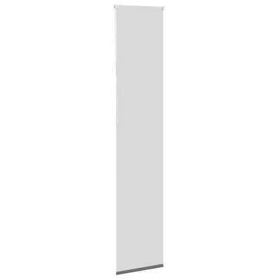 Roleta zaciemniająca szara 50x230 cm Szerokość tkaniny 45,7 cm