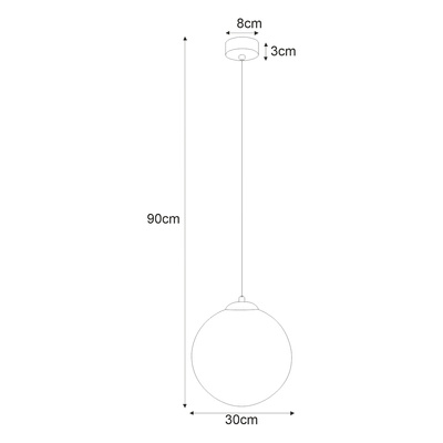 Lampa wisząca K-5402 z serii LUMIA