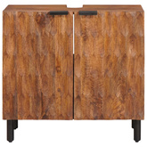 Szafka pod umywalkę Brązowy 62 x 33 x 58 cm Drewno z mango
