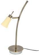 Lampka stołowa 1xG9 55cm patynowa/biała Kroton 33-88942