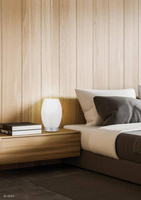 Lampa nocna stołowa ażurowa biało-srebrna E27 60W Venus Candellux 41-78322