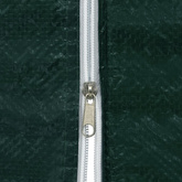 Ścianki boczne namiotu, 2 szt., z suwakiem, PE, zielone