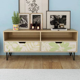 vidaXL Szafka pod TV z MDF, 120x30x50 cm, brązowa