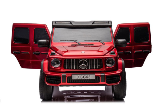 Auto Na Akumulator Mercedes G63 4X4 XXL 24V14AH Czerwony Lakierowany