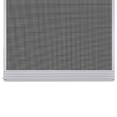 Screen na owady z zawiasami Biały i czarny 120 x 240 cm